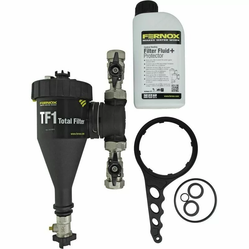 Désemboueur professionnel FERNOX nettoyage circuit chauffage Prev'eau BW