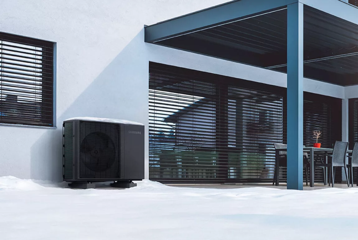 Installation pompe à chaleur Samsung Ambrava air eau chauffagiste Brabant Wallon Prev'eau