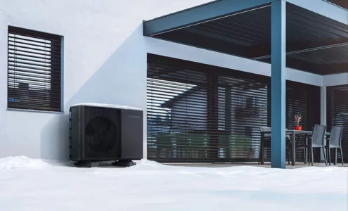 Installation pompe à chaleur Samsung Ambrava air eau chauffagiste Brabant Wallon Prev'eau