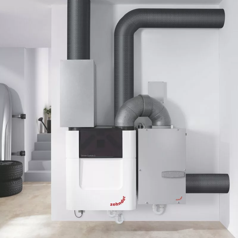 Grilles aération Zehnder design moderne VMC qualité air intérieur Prev'eau Brabant Wallon