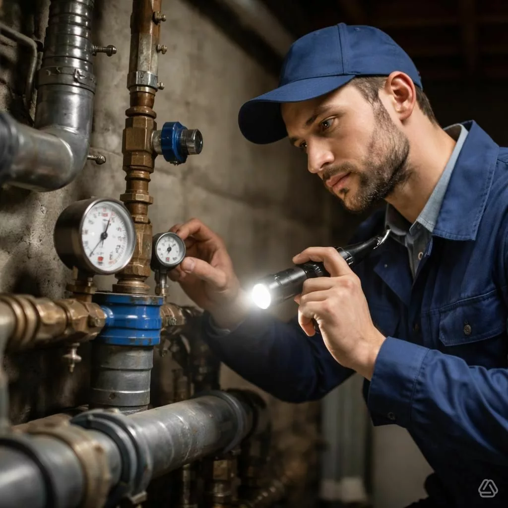 Inspection préventive du compteur d'eau par un plombier qualifié Prev'eau
