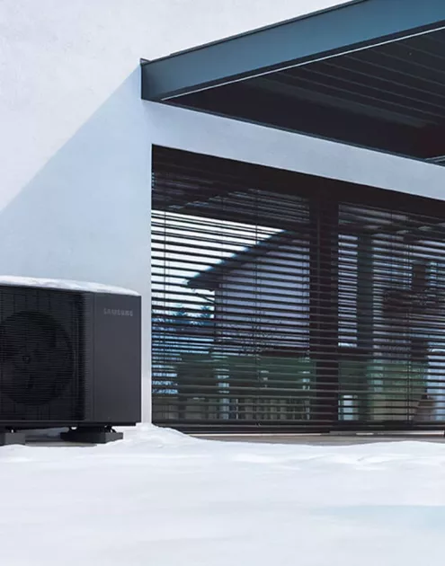 Installation pompe à chaleur Samsung Ambrava air eau chauffagiste Brabant Wallon Prev'eau